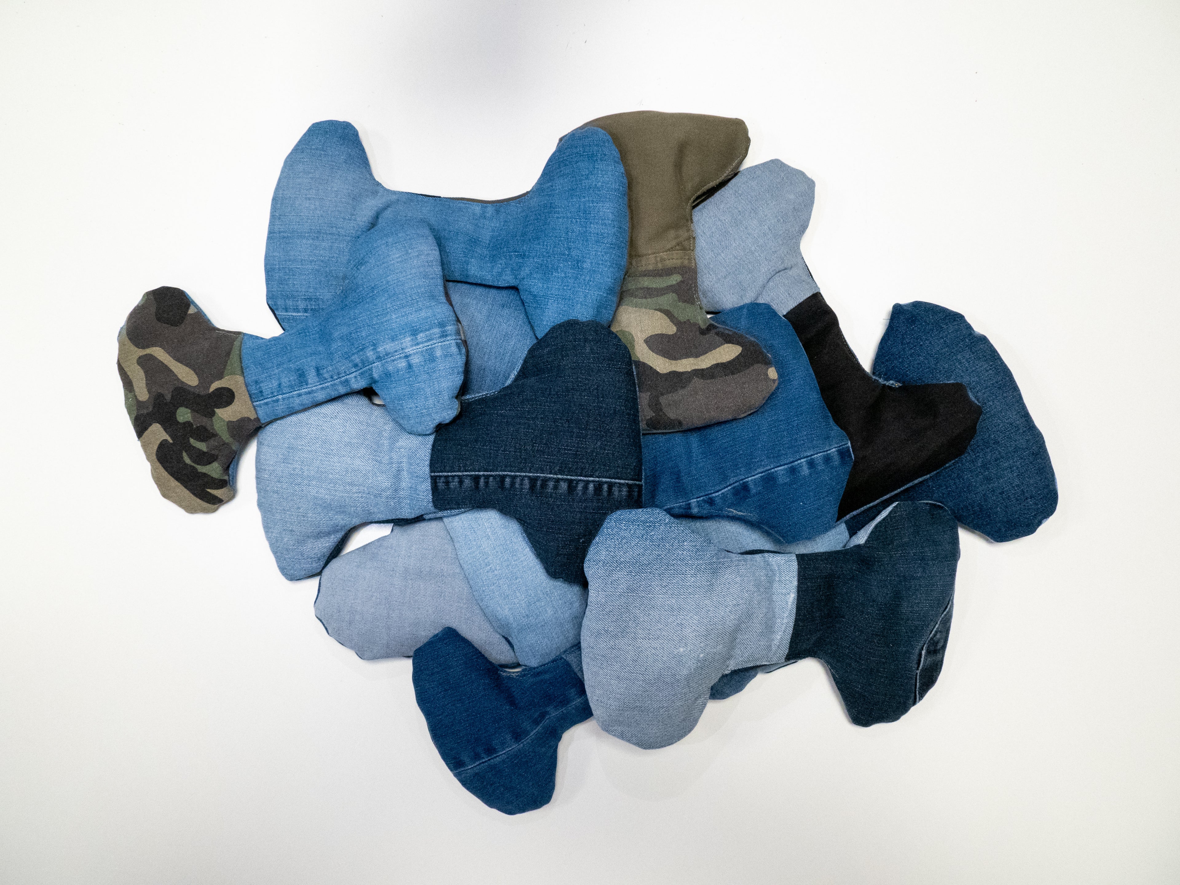 Velká recyklovaná hračka pro psy